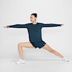 เสื้อแขนยาวผู้หญิง Dri-FIT Nike One Classic