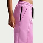 Joggers de tiro medio para mujer Nike Sportswear Tech Fleece