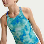 Nike Swim Big Kids' (Girls') Spiderback Tankini Set