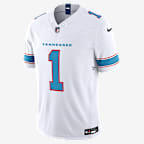 Cameron Ward Tennessee Titans Men's Nike Dri-FIT NFL Limited Jersey - White