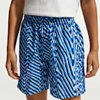 Shorts de entrenamiento Dri-FIT de tejido Woven para niño talla grande Nike Multi