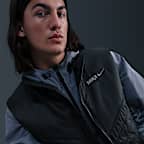 Veste sans manches de foot d'épaisseur moyenne Nike Therma-FIT FC Barcelona Windrunner pour homme