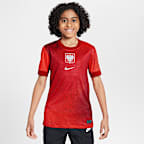 Polen 2024/25 Stadium Home/Away Nike Dri-FIT Replica-Fußballtrikot für ältere Kinder