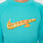 Playera de manga larga para niños talla pequeña Nike Swim Hydroguard