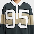 Nike Sportswear Women's Long-Sleeve Graphic Polo Top