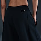 Pants de French Terry plisados de tiro medio para mujer Nike Sportswear Collection