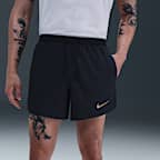 나이키 x 야코브 남성 드라이 핏 5인치 브리프 라인드 러닝 쇼츠