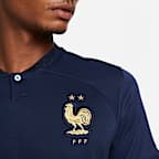 FFF 2022/23 Stadium Home Men's Nike Dri-FIT Football Shirt