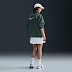 Chamarra de entrenador oversized de tejido Woven UV para mujer Nike Sportswear Essential