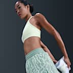 Nike Swift Women's Dri-FIT Mid-Rise 2-in-1 Printed Running Shorts