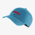 Gonzaga Heritage86 Nike College Adjustable Cap - Turquoise