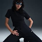 Nike Sportswear Phoenix Fleece Women's Mid-Rise Open-Hem Trousers