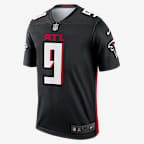 Jersey Nike Dri-FIT de la NFL Legend para hombre Michael Penix Jr. Atlanta Falcons - Negro