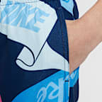 Shorts de vóleibol de 18 cm con forro de ropa interior para niño talla grande Nike Swim Breaker