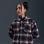 Nike SB Big Kids' Long-Sleeve Button Down Shirt