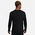 Långärmad löpartröja Nike Miler Dri-FIT UV för män