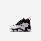 Nike Diamond Turf II Baby/Toddler Shoes - Black/Fire Red/Metallic Gold/White