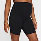 Nike (M) One Women's Dri-FIT High-Waisted 20.5cm (approx.) Biker Shorts With Pockets (Maternity)