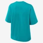 Miami Dolphins Essential Script Boxy Women's Nike NFL T-Shirt
