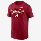 Alabama Legacy Nickname Men's Nike College T-Shirt - Crimson