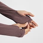 เสื้อแจ็คเก็ตซิปยาวผู้หญิง Dri-FIT Nike Zenvy