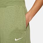 Pants de entrenamiento oversized de tiro alto para mujer Nike Sportswear Phoenix Fleece