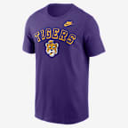 LSU Legacy Nickname Men's Nike College T-Shirt - Purple