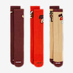 ถุงเท้าข้อยาว Nike Everyday Plus Cushioned (3 คู่)