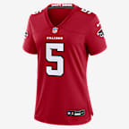 Drake London Atlanta Falcons Women's Nike NFL Game Jersey - Red