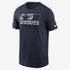 Dallas Cowboys Air Essential Men's Nike NFL T-Shirt - Navy