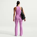 Nike Zenvy Women's High-Waisted Flared Leggings with No Front Seam