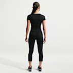 Nike One Fitted Women's Dri-FIT Short-Sleeve Cropped Top