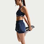 Nike Dri-FIT One Women's Mid-rise 8cm (approx.) 2-in-1 Shorts