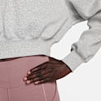 Nike Sportswear Phoenix Fleece Women's Cropped V-Neck Top