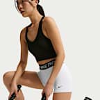 Shorts de ciclismo de tiro medio de 8 cm para mujer Nike Pro