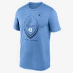 North Carolina Primetime Football Icon Legend Men's Nike Dri-FIT College T-Shirt - Light Blue