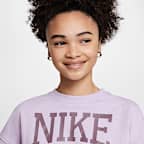 Nike Sportswear Club Sudadera con cuello redondo de tejido French terry - Niña