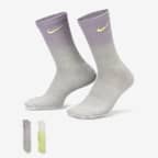 Chaussettes mi-mollet épaisses Nike Everyday Plus (2 paires) - Multicolore