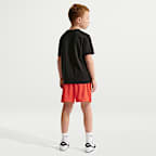 Nike Sportswear Little Kids' Victory Lap 2-Piece Mesh Shorts Set