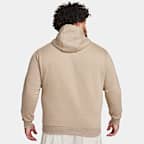 Sudadera con gorro de cierre completo para hombre Nike Sportswear Club Fleece