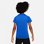Nike Pro Big Kids' (Boys') Dri-FIT Short-Sleeve Top