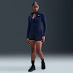 Dámská bunda Nike One Fitted Dri-FIT se zipem po celé délce