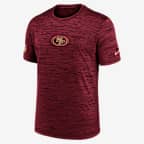 San Francisco 49ers Sideline Team Issue Velocity Men's Nike Dri-FIT NFL T-Shirt - Red