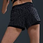 Nike Swift Women's Dri-FIT Mid-Rise 2-in-1 Printed Running Shorts