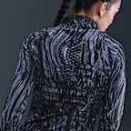 Nike Swift Women's Dri-FIT UV 1/2-Zip Printed Running Top