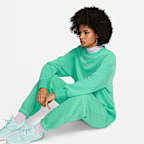 Sudadera oversized de cuello redondo de tejido Fleece para mujer Nike Sportswear Phoenix