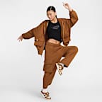 ナイキ スポーツウェア ウィメンズ ローライズ オーバーサイズド フレンチ オープンヘム テリー パンツ