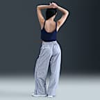 Nike Sportswear Chill Poplin Women's Mid-Rise Loose Striped Pants