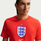 Playera de fútbol Nike para hombre Inglaterra