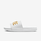 White/White/Metallic Gold